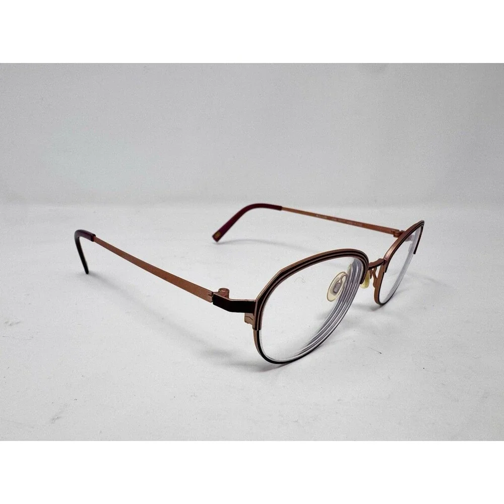 Klik Denmark 658 M207 Eyeglass Frames Only 48-17-133 Copper Red Metal